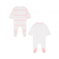 Set 2 salopete pentru nou-nascut fata, Mayoral 1625 spate