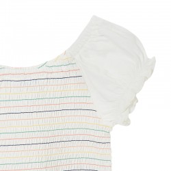 Tricou maneca scurta fete Mayoral 6015M detaliu