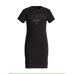 Guess Rochie logo negru