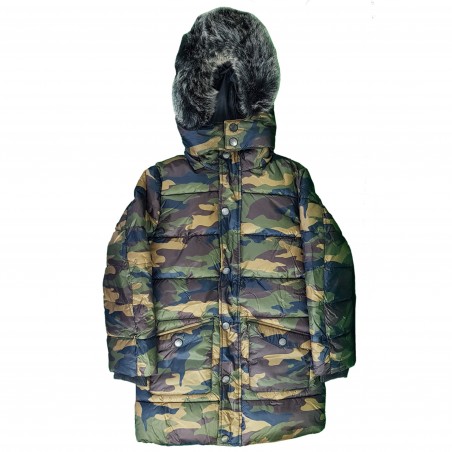 Geaca baieti matlasata GUESS Kids L74L15 fata