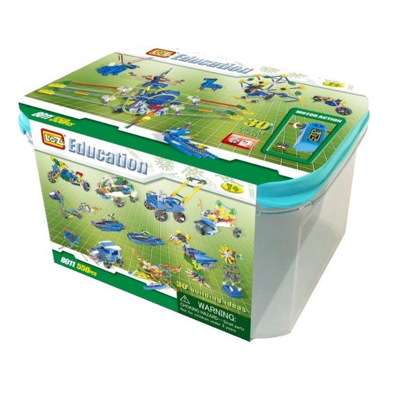 Set de constructie 30 in 1, motor electric, 550 piese 4689J