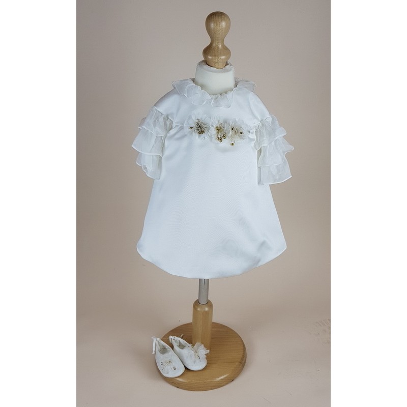 Compleu botez fete 2 piese RBB008H