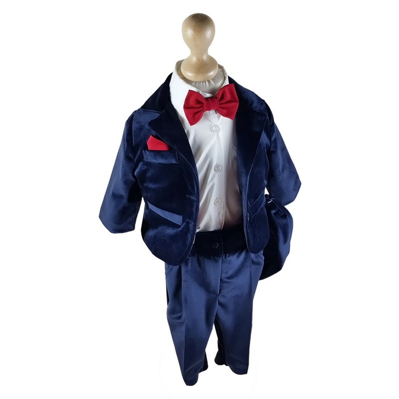 Compleu botez baieti 6 piese 2042B