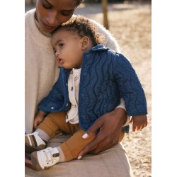 Jacheta denim bebe unisex...