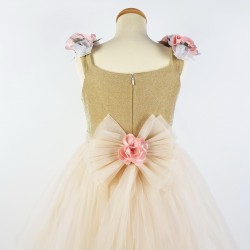 Rochie fete ocazie 8458AH talie spate cordon