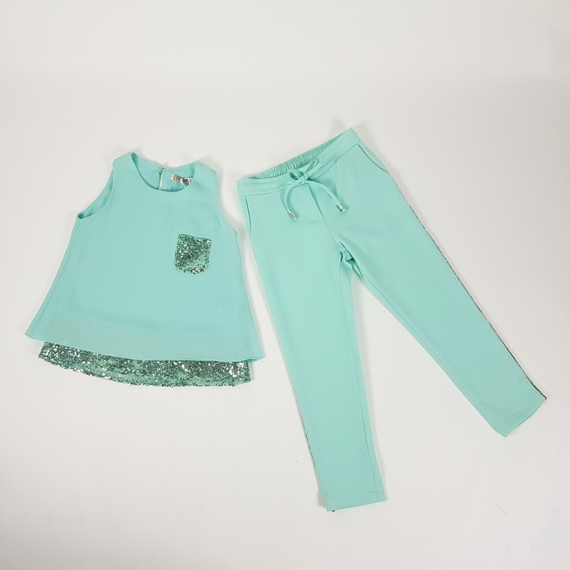 Compleu fete 2 piese 7802