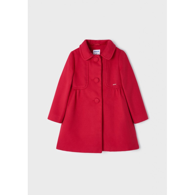 Palton fete rosu mayoral 4482 fata