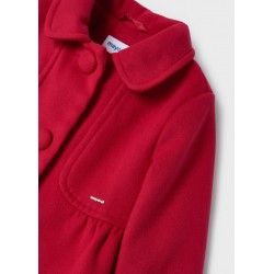 Palton fete rosu mayoral 4482 detaliu