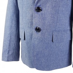 Sacou baieti ocazie 4349H închidere frontală cu 2 nasturi