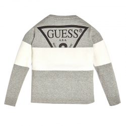 Pulover baieti GUESS Kids L93R03 spate