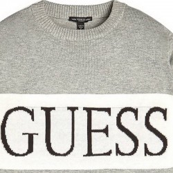 Pulover baieti GUESS Kids L93R03 imprimeu