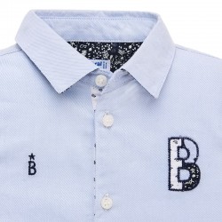 Camasa baieti bleu MAYORAL 1160M guler